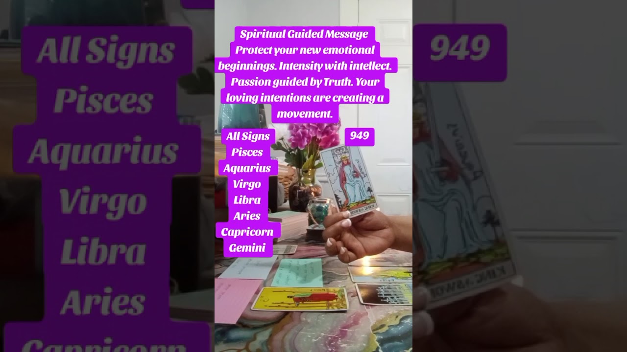 Spiritual guided message Protect your new emotional beginnings Collective Reading 