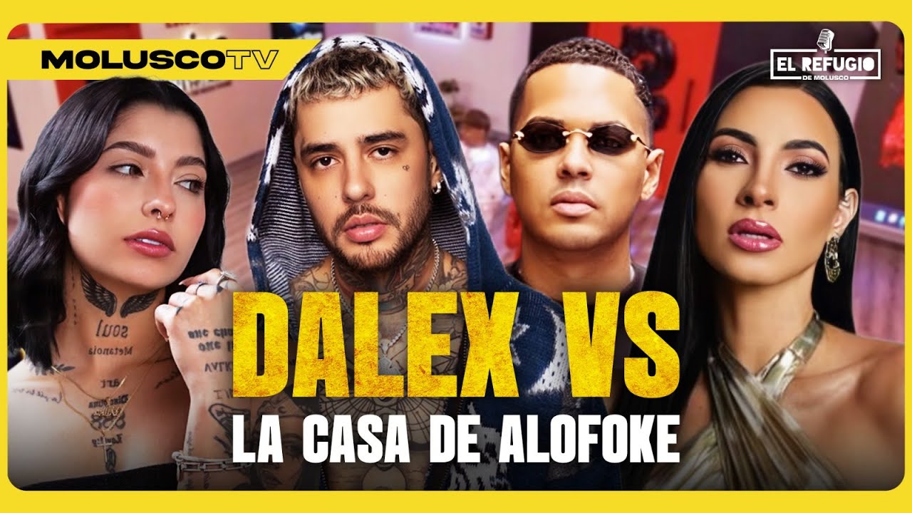 Dalex vs Foke por su pareja VALKA / Molusco ense&ntilde;a los dm / YO VOY A ENTRAR A LA CASA DE ALOFOKE