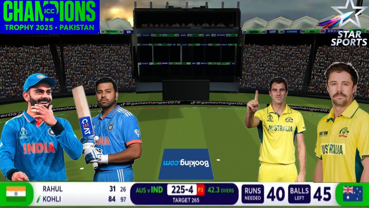 IND vs AUS Semi Final 2025 | India’s Dominating Performance | Champions Trophy Pakistan
