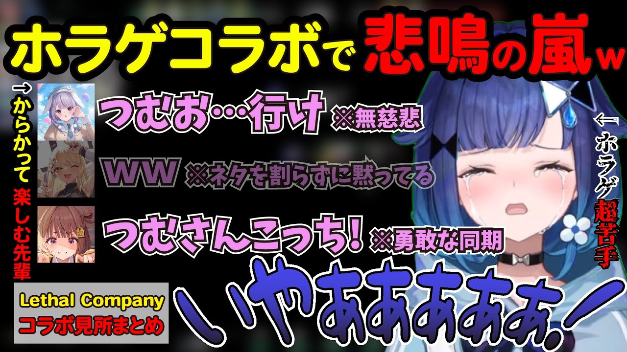 ホラゲコラボでビビりまくり絶叫するこかげちゃんｗ【ぶいすぽ切り抜き/紡木こかげ/千燈ゆうひ/神成きゅぴ/兎咲ミミ/Lethal Company】