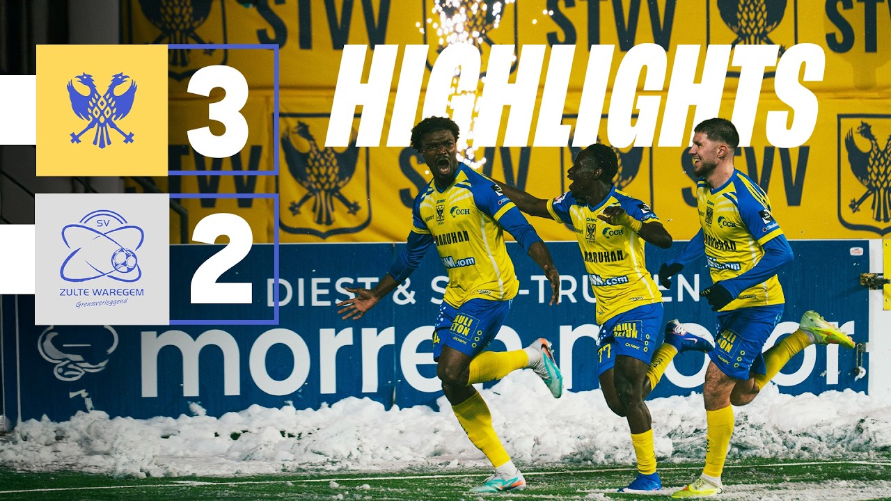 HIGHLIGHTS l STVV - Zulte Waregem l 3-2