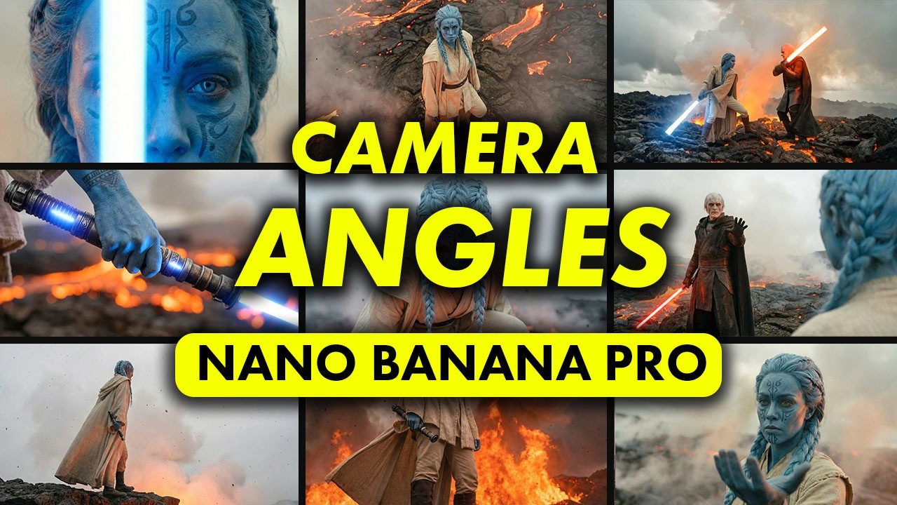 НОВЫЙ способ создания любого ракурса в Nano Banana PRO