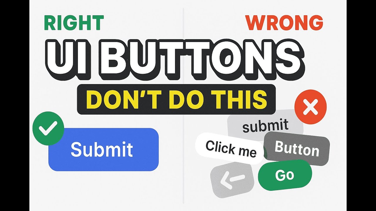 Most UI Buttons Fail — Here’s How to Design Them Right