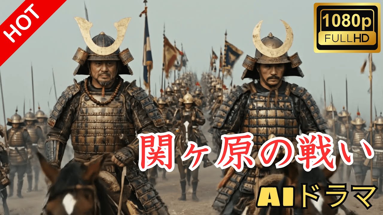⚔️ 関ヶ原の戦い⚔️｜天下分け目の激闘と豊臣家滅亡の舞台裏『戦国時代 #1』【AI完全再現】