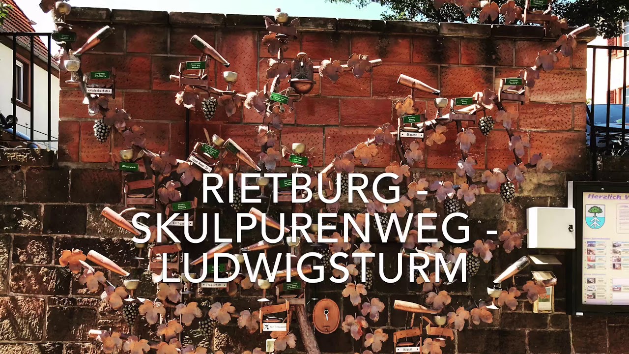 Rietburg - Skulpturenweg - Ludwigsturm