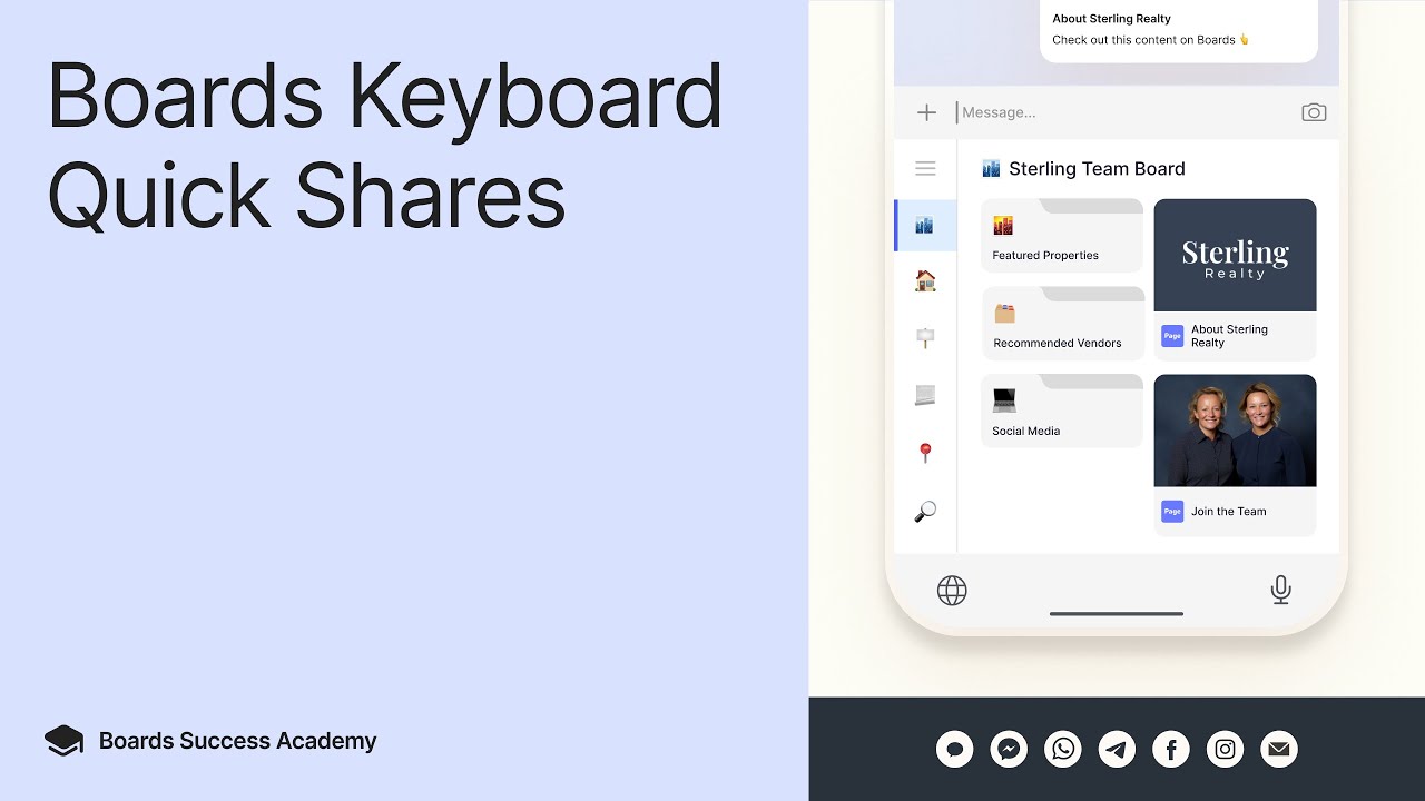 Share Content Instantly With Boards Keyboard | Boards Essentials