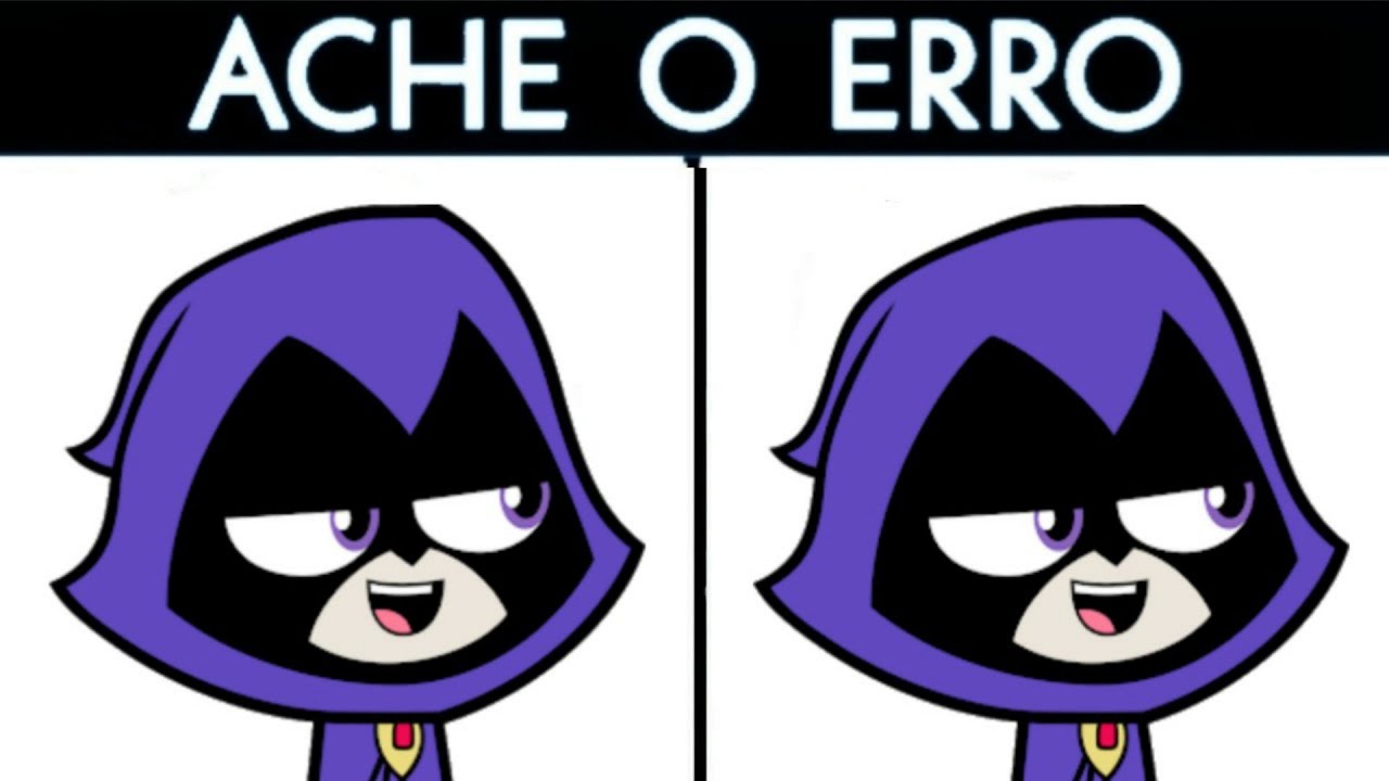 Encontre os 7 Erros em Jovens Titãs em Ação |parte 1| Jogo Dos 7 Erros