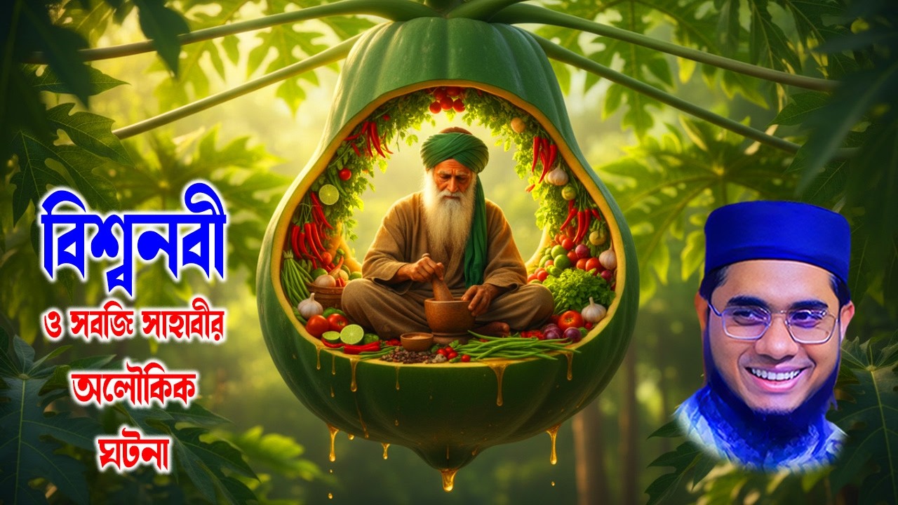 বিশ্বনবীর সবজি সাহাবীর অলৌকিক ঘটনা | মুফতি শাহিদুর রহমান মাহমুদাবাদী | BD Waz