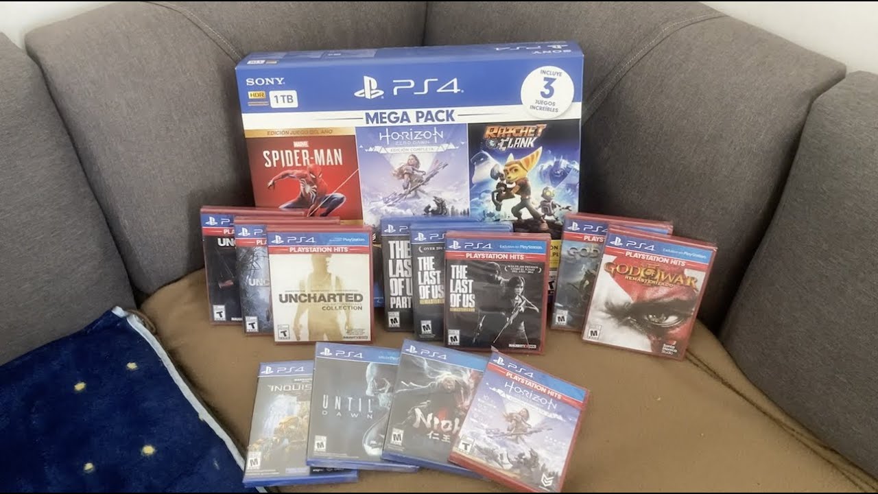 Me vuelvo gamer en un video, MEGAONBOXIN' de PS4 y 14 juegos | Unboxing 14