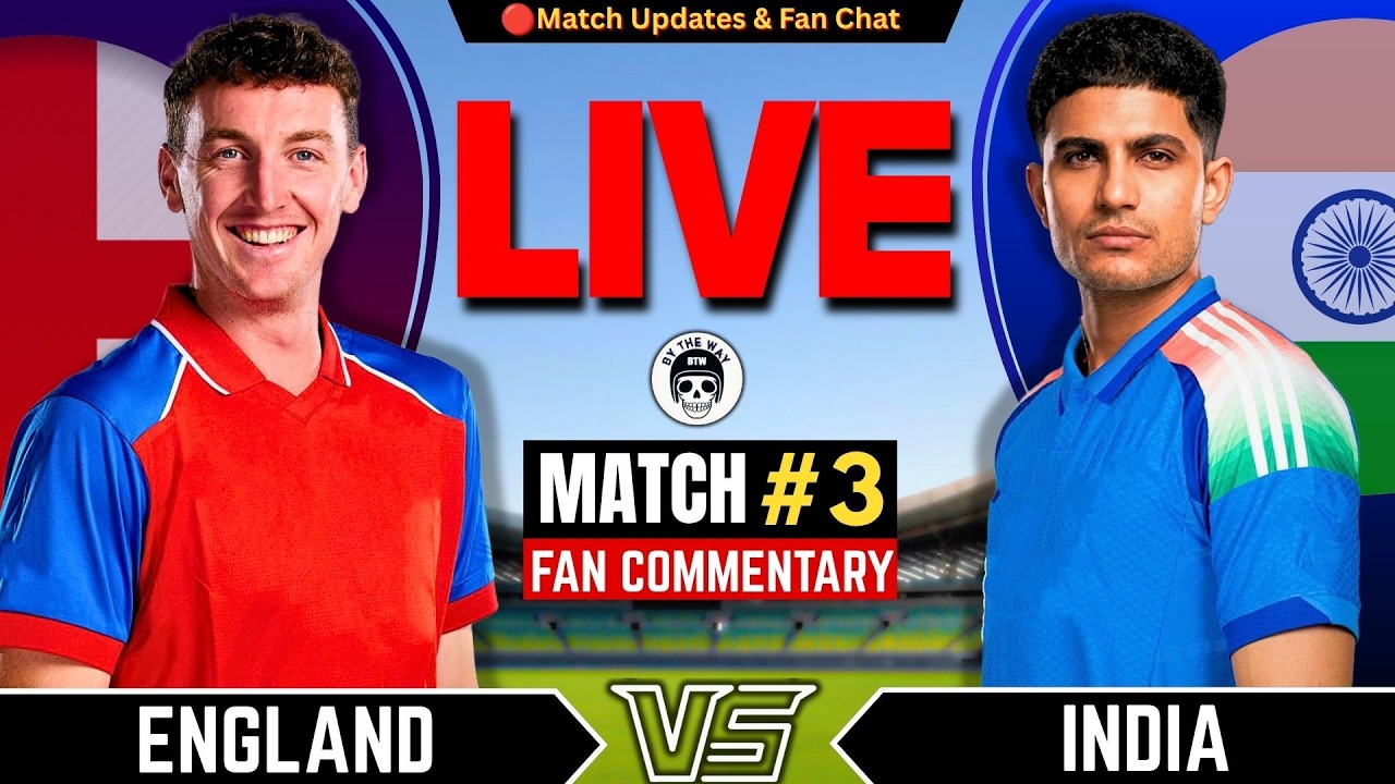 🔴INDIA vs ENGLAND, Last ODI IND Batting | Live Cricket Match Today | IND vs ENG ODI Series 2026