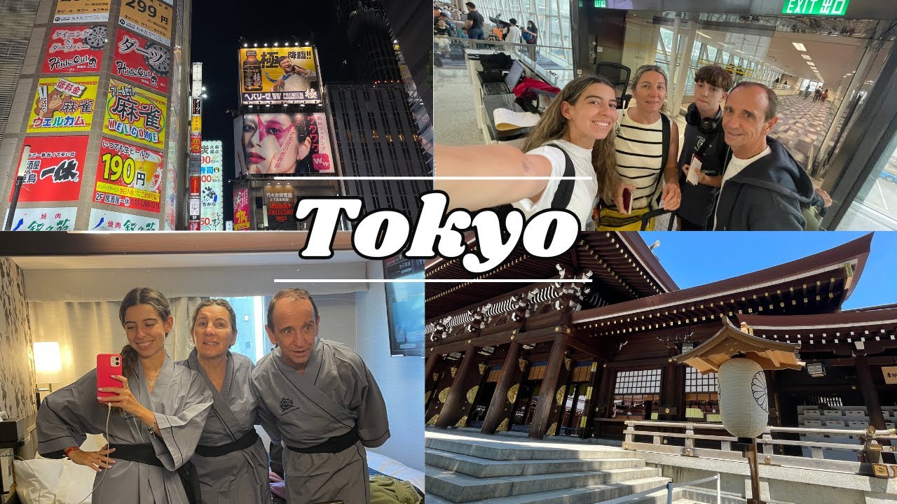 Vlog Japón! Tokyo 1ª parte 👘⛩️🎋🎌🍣🥢🧡