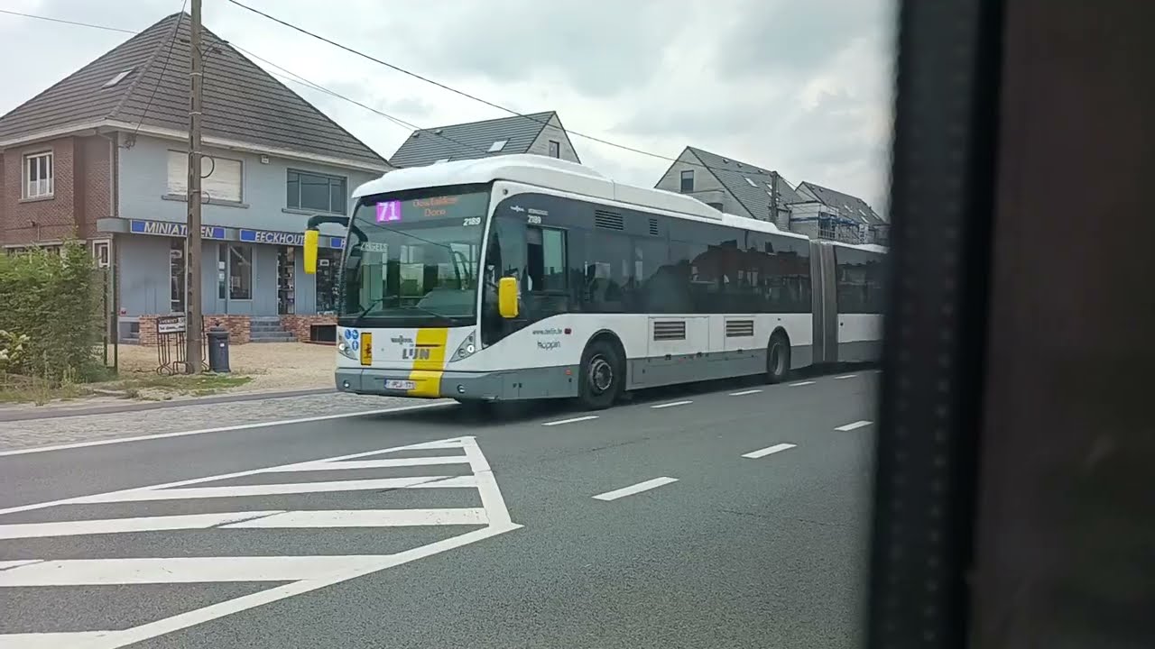 [De Lijn] Van Hool NewAG300 sur la ligne 78 entre Sint-Denijs-Westrem Rubenslaan et Deinze Station