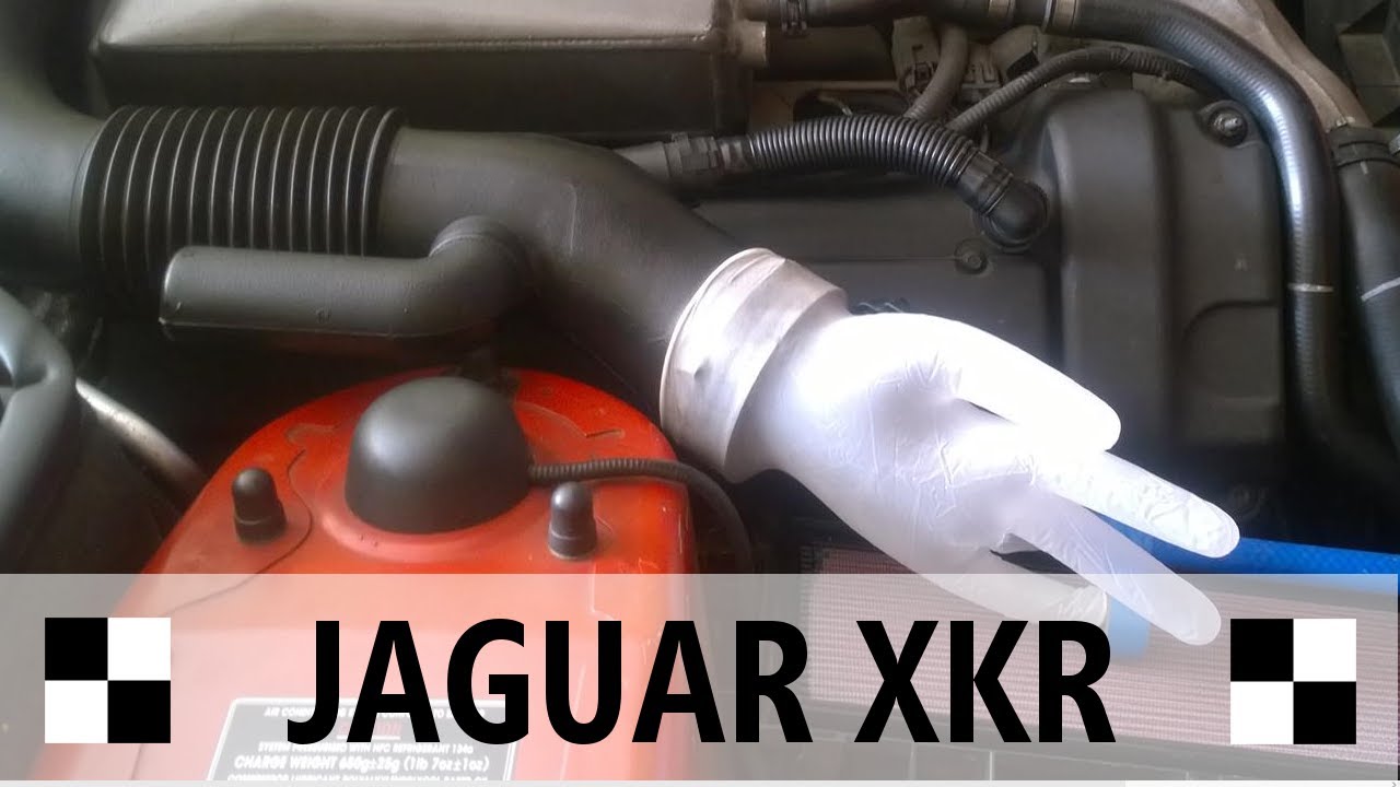 Jaguar XKR Engine Smoke Test