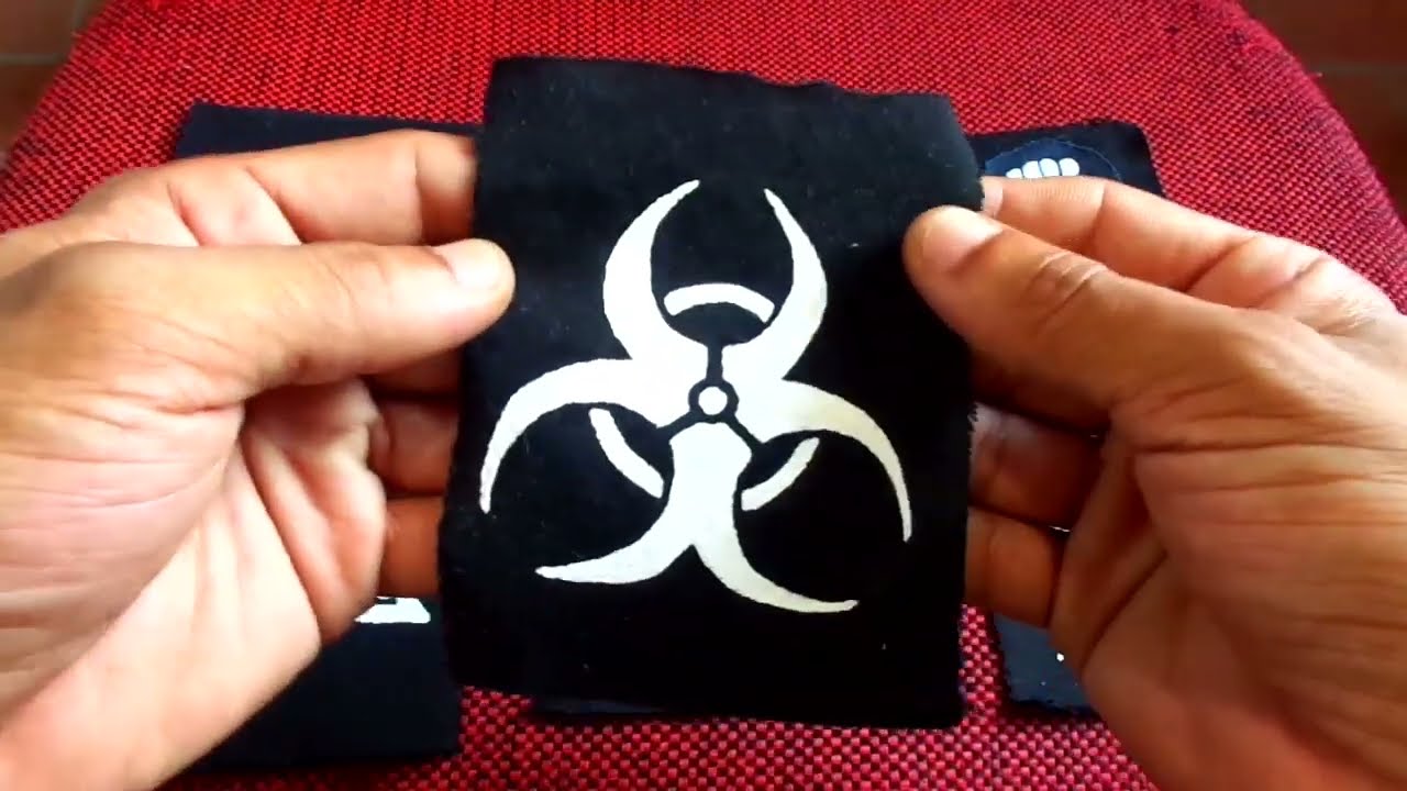 EXPLICAÇÃO DE COMO FAZER PATCHES CASEIROS - PINTURA À MÃO   CULTURA PUNK UNDERGROUND (D4RKPILL)