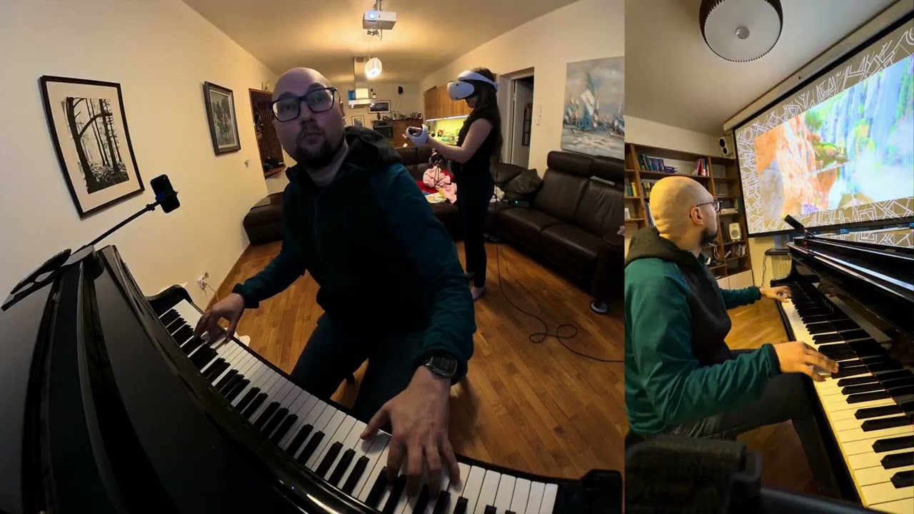 Live Piano Improvisation to Horizon Zero Dawn VR — A Modern Silent Film Experiment