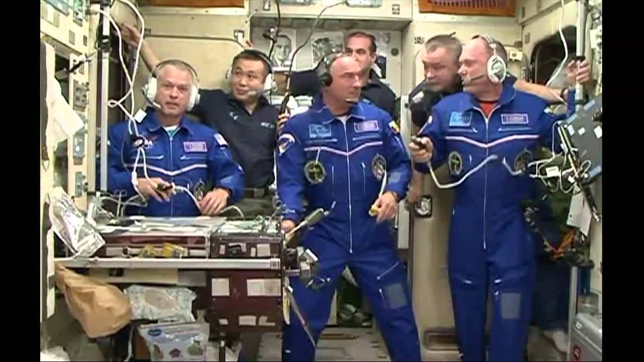 Expedition 39 40 Crew Opens Hatch to the International Space Station