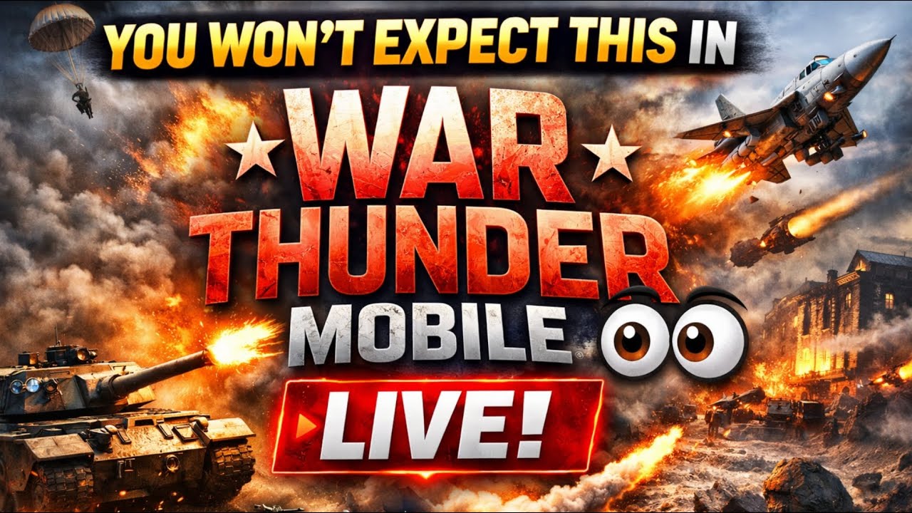 You Won’t Expect This in War Thunder Mobile 👀 LIVE