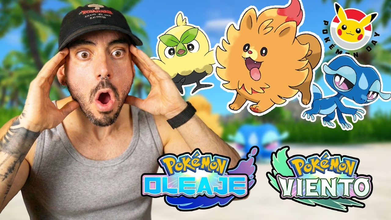 NUEVA GENERACIÓN POKÉMON: VIENTO Y OLEAJE - SEKIAM reacciona al POKÉMON PRESENTS