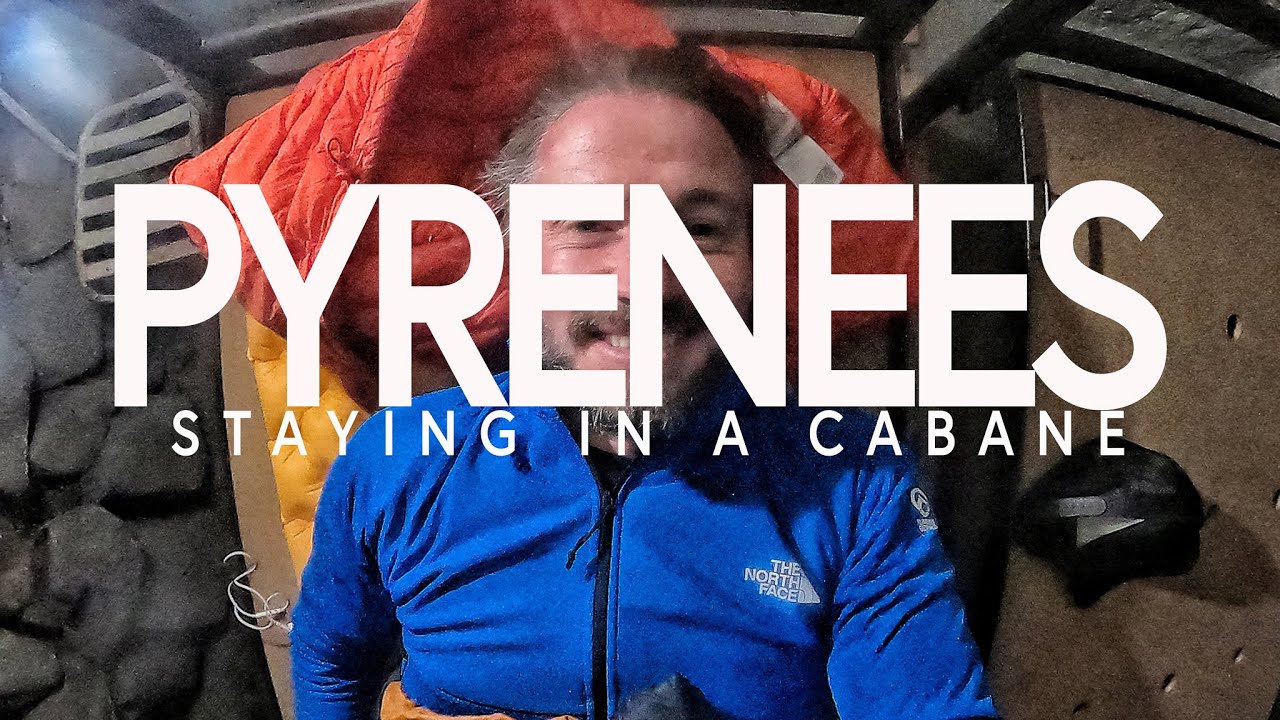 Waking up in a cabane in the Pyrenees