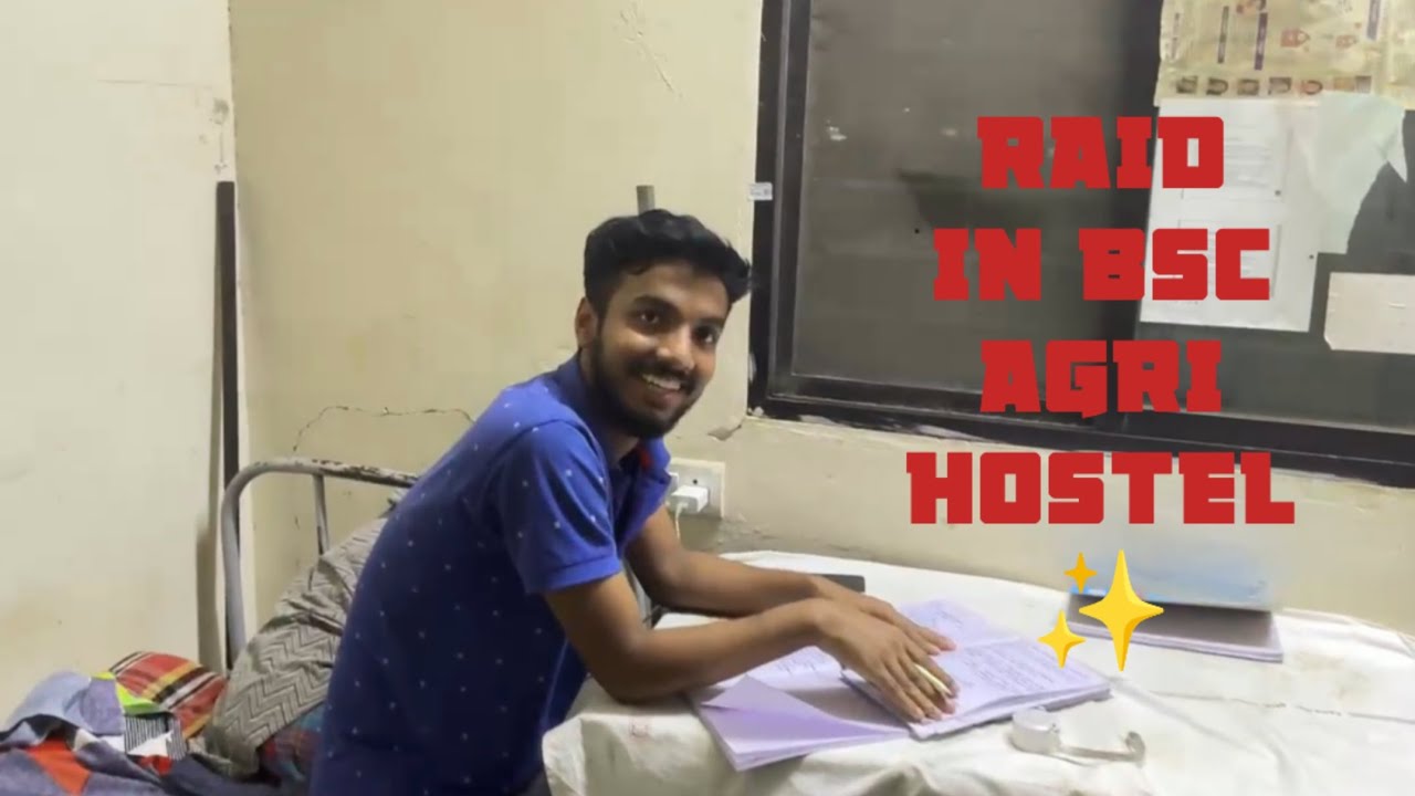 Raid in Bsc agri hostel during exam time..#agricosslife #vlog #UAS Raichur..