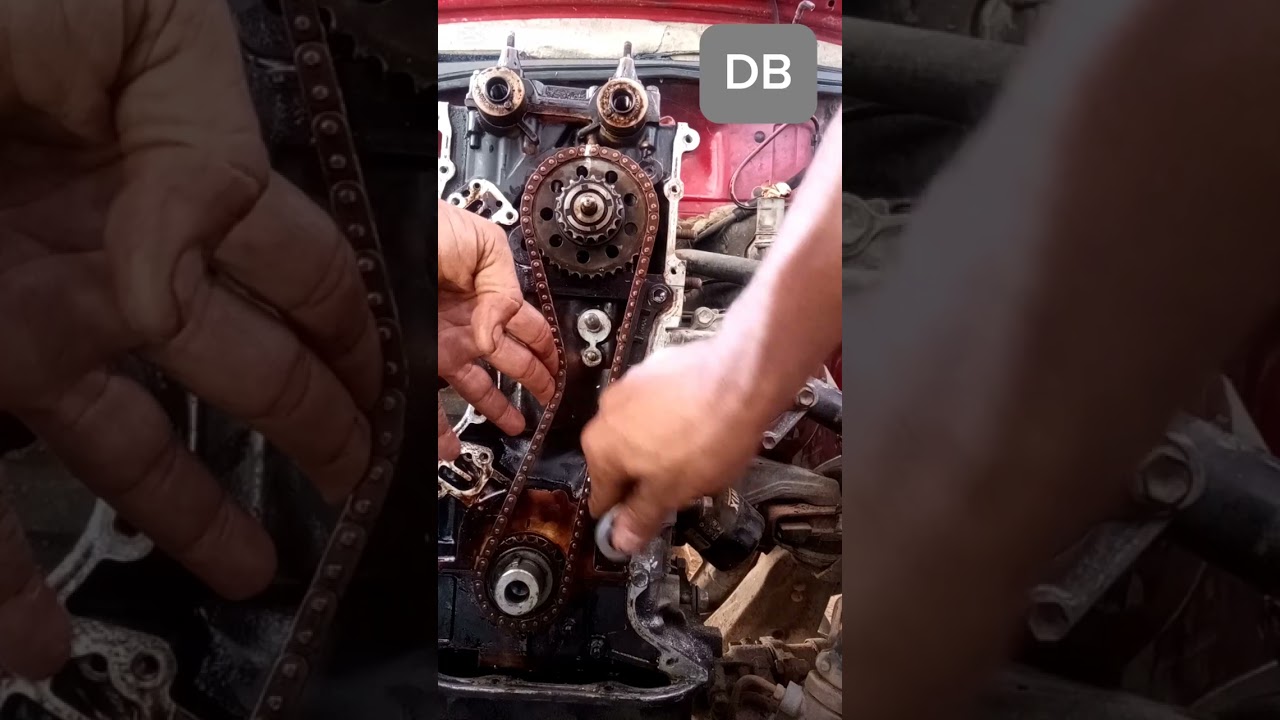 Cómo instalar la cadena de tiempo de tu Chevrolet grand Vitara motor 2.0 año 2000 al 2008  #mechanic