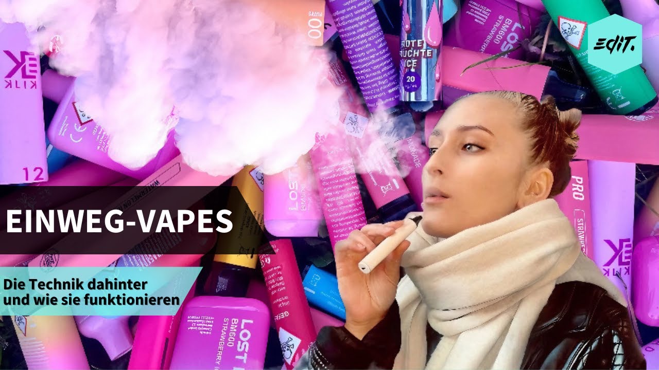 Einblick ins Innere: So funktionieren Einweg-Vapes