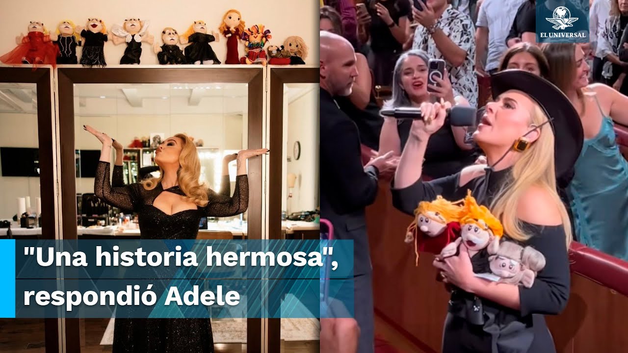 Adele le responde al Dr. Simi luego de invitarla a la fábrica de peluches