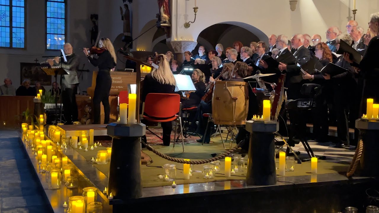 Beugen 2025 Koor kaarslicht Verheggen & Vlada Nabutovska Andante et Scherzo 23 11 2025