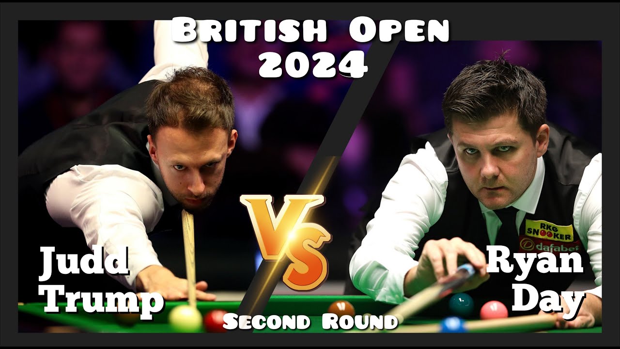 Judd Trump vs Ryan Day - British Open Snooker 2024 - Second Round Live (Full Match)