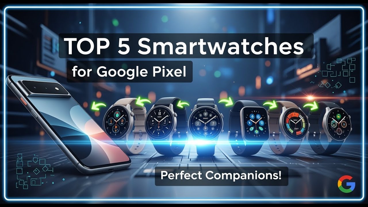 ТОП-5 лучших умных часов для Google Pixel 2026 года