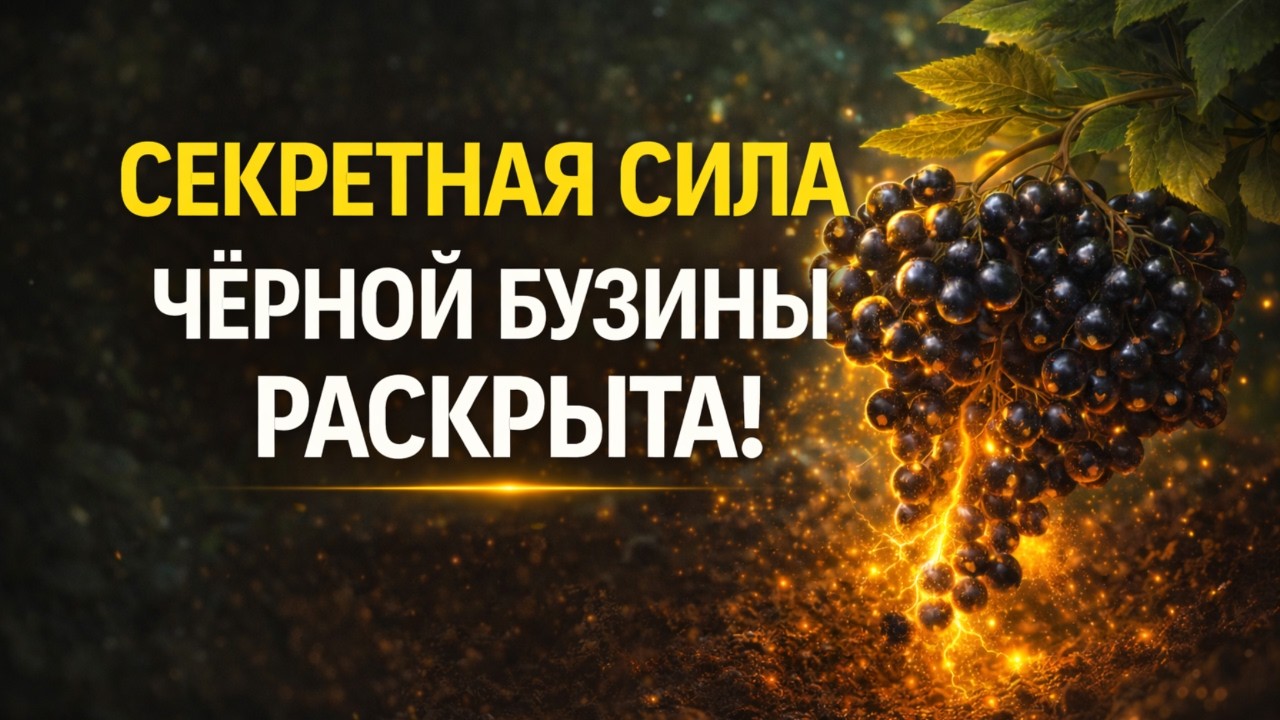 Аптеки Не Рассказывают Об Этом: Чёрная Бузина И Тайны Народной Медицины