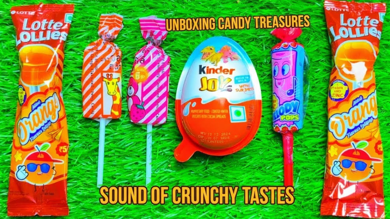 ASMR: Unboxing Delicious & Unique Lollipop Treats - Chocolate & Candy | Satisfying Lollipops Sounds