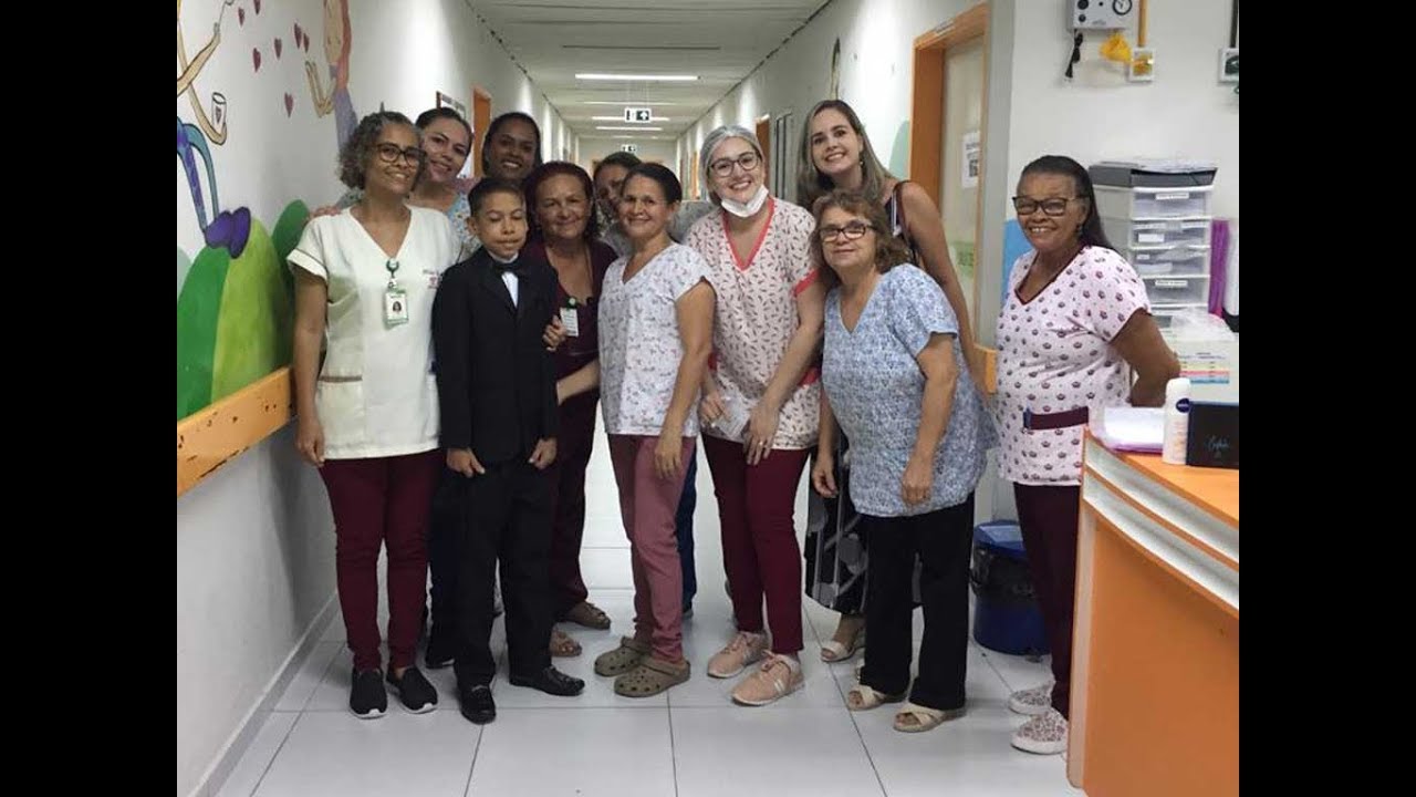 Equipe da pediatria do HULW realiza sonho de paciente ir ao casamento do irmão