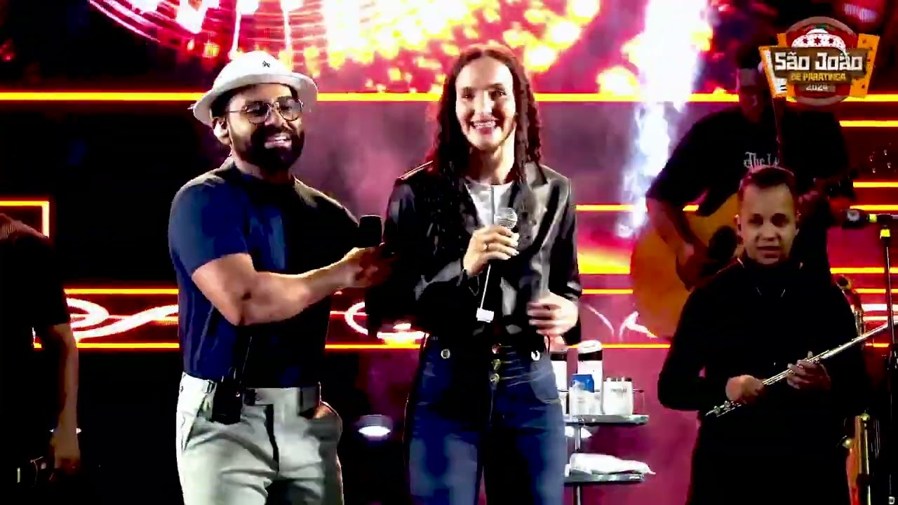 NAURA ALMEIDA PARTICIPAÇÃO NO SHOW DE PABLO | SÃO JOÃO 2024 | PARATINGA BAHIA