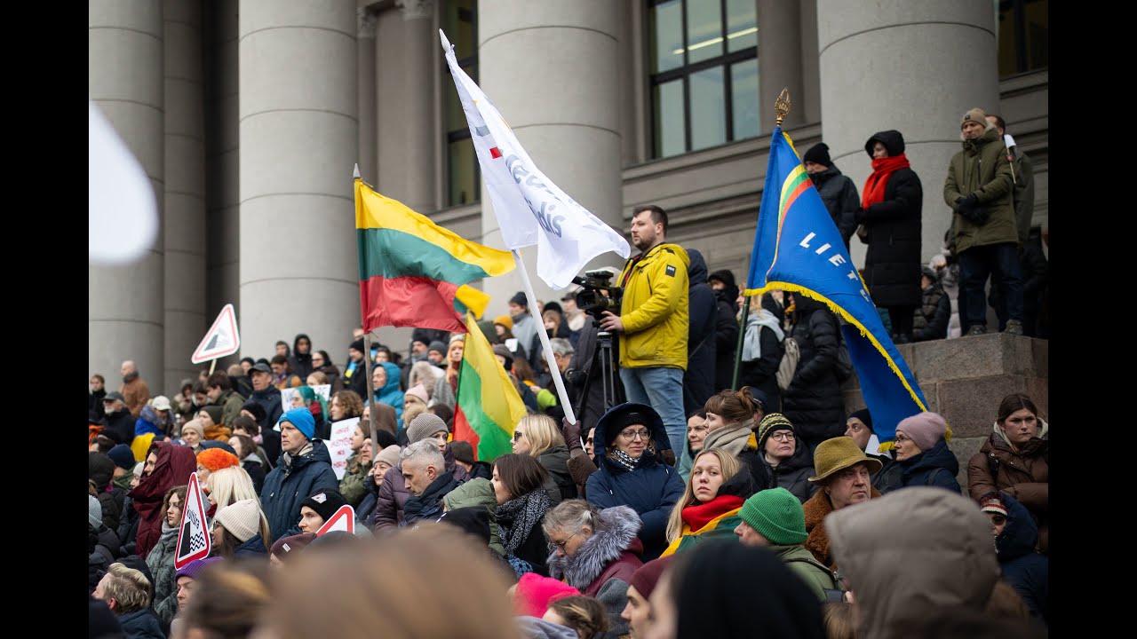 Kultūros bendruomenės proteste &ndash; ai&scaron;ki žinutė valdžiai