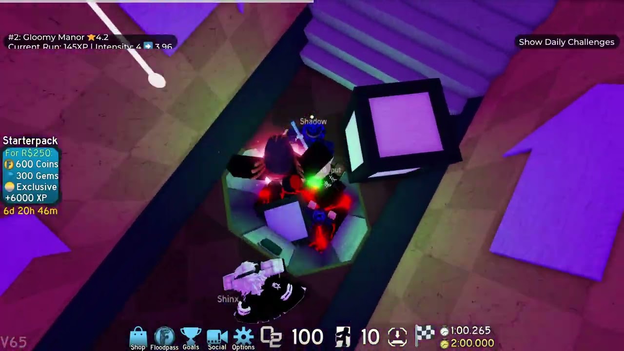 Playing flood escape 2 #gameplay #obby #floodescape2 #Roblox #forsakencollab