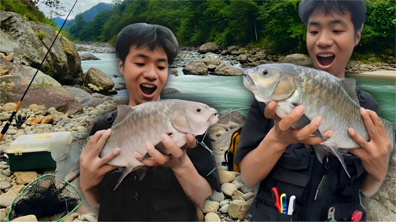 my biggest catch till now chocolate mahseer