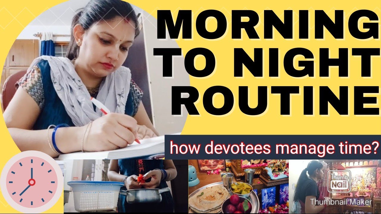Full Day Routine | How Do Devotees Make Routine | Srila Prabhupada Ki Jai | Iskcon Devotee Life