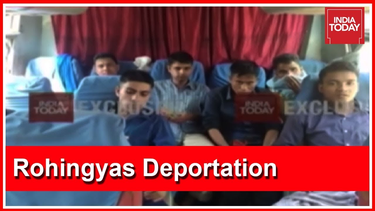 First Images Of 7 Rohingyas Who Are Being Deported Back To Myanmar