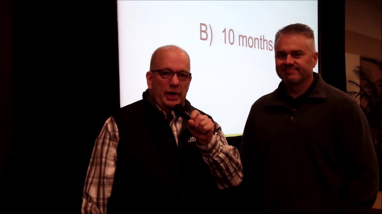 Jeff Stewart with Brian Hefty of AgPHD