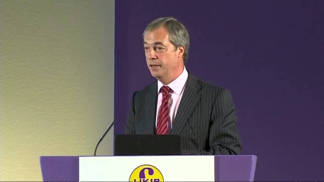 Nigel Farage: 'We've barely started yet'