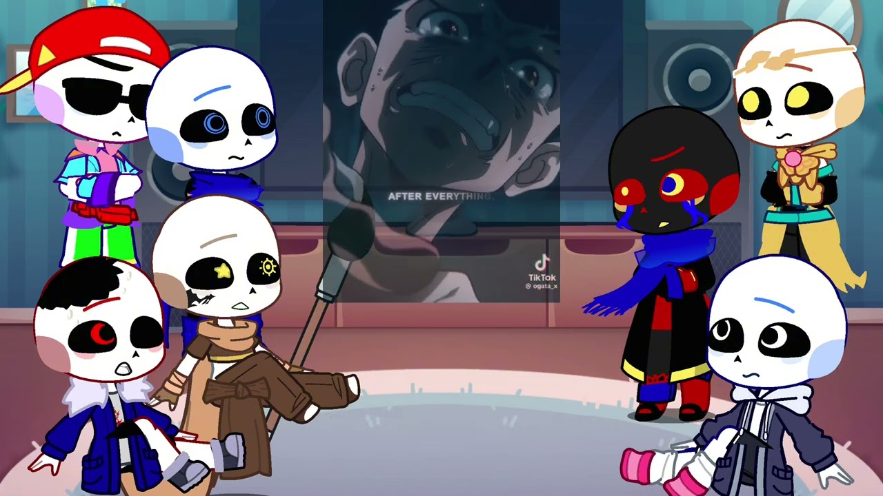 Sans aus react to Gon | killua zoldyck | Hunter | y/n | Gacha life 2