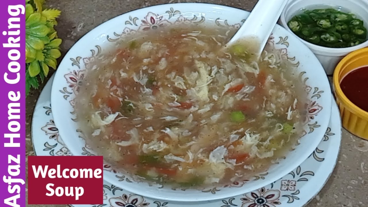 Spanish Egg Vegetable Soup Recipe. A Very Delicious Welcome Soup. @asfazhomecooking