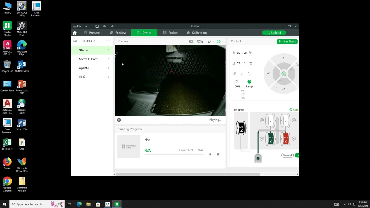 ENGR10 Using Bambu Studio for Bambu A1 Mini 3D Printer