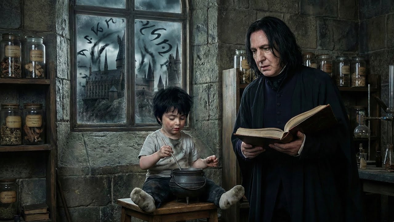 What If Harry Was Left At Spinner's End At Age 2 And Raised By Severus Snape As A Potions Prodigy