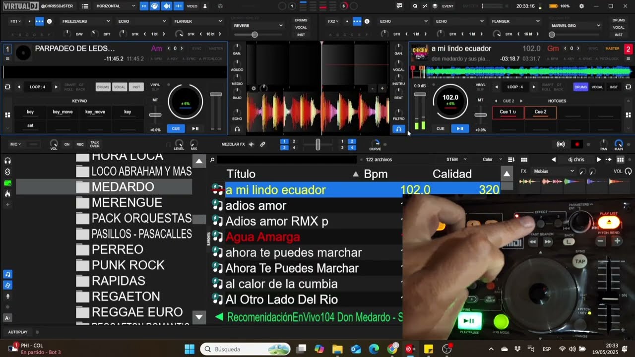 Virtual dj 2025 Como mappear los LEDs facilmente