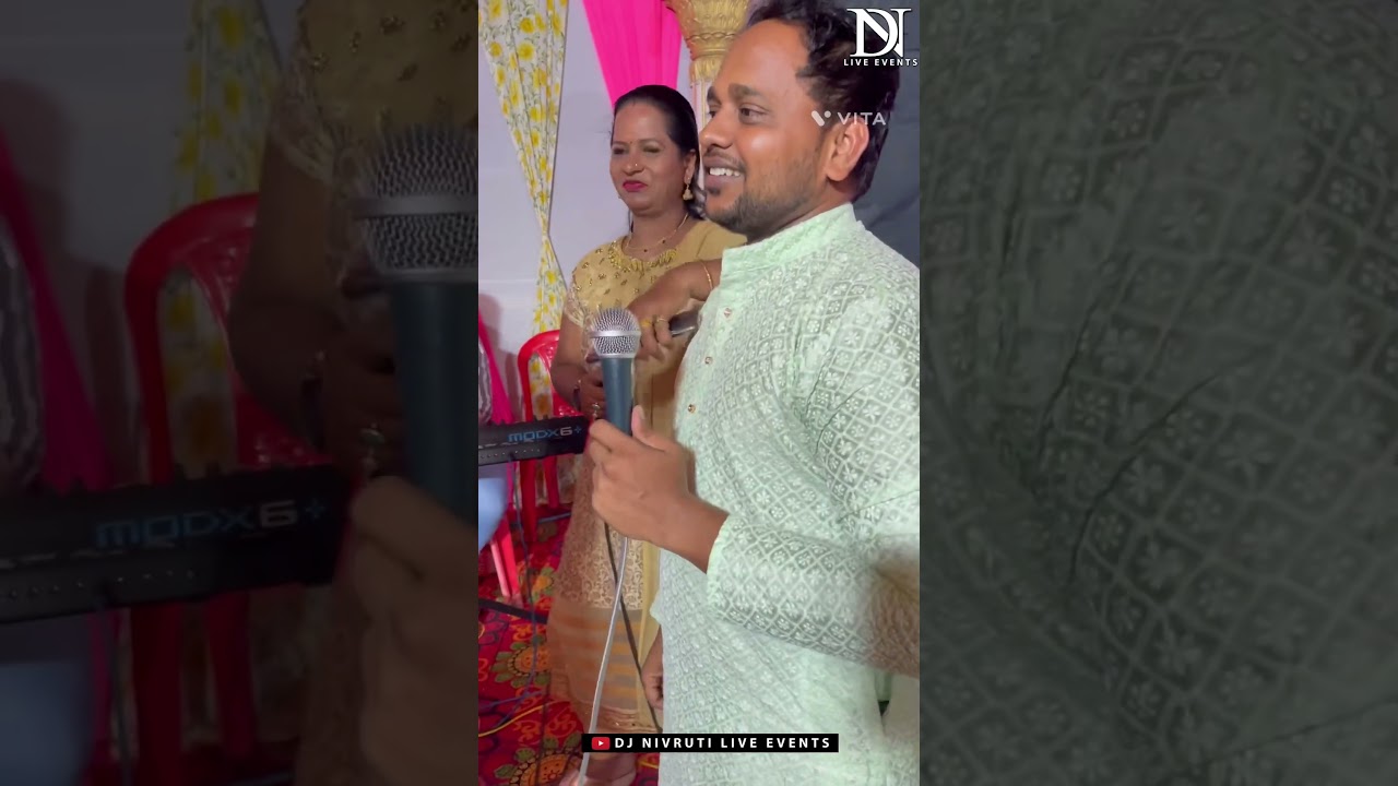 Maharashtrachi Lokdhara: Haathan BharlyaHirvya Baangdya#sapnapatil #orkestra #rocksinger #viral #dj