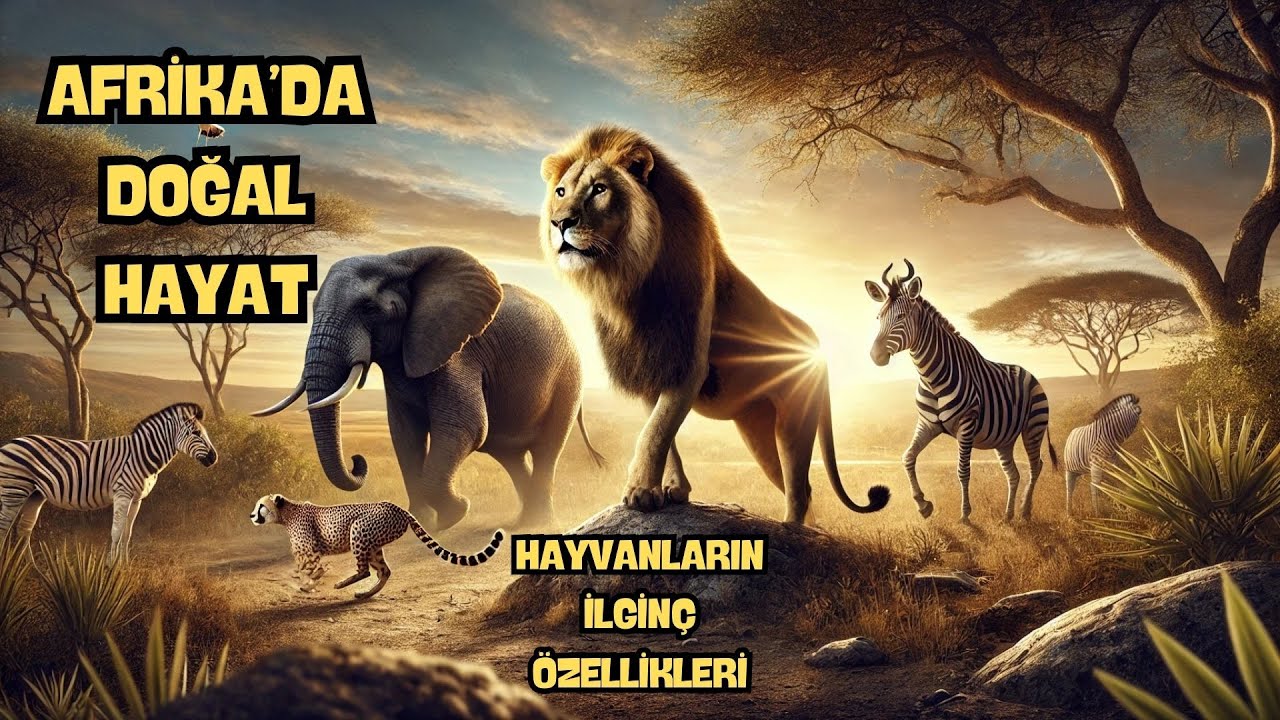 BELGESEL : AFRİKADA YAŞAYAN MEMELİ HAYVANLAR