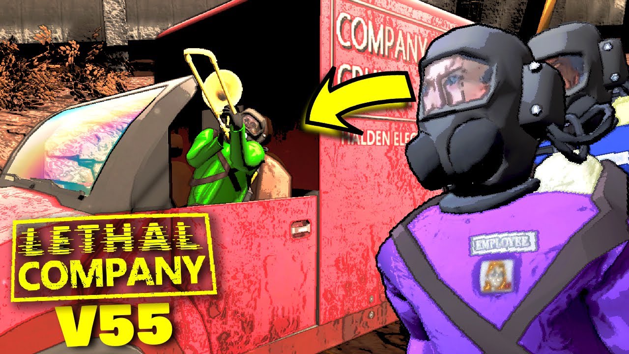 🔥WYSZEDŁ *UPDATE V55* i TESTUJEMY AUTO w LETHAL COMPANY!