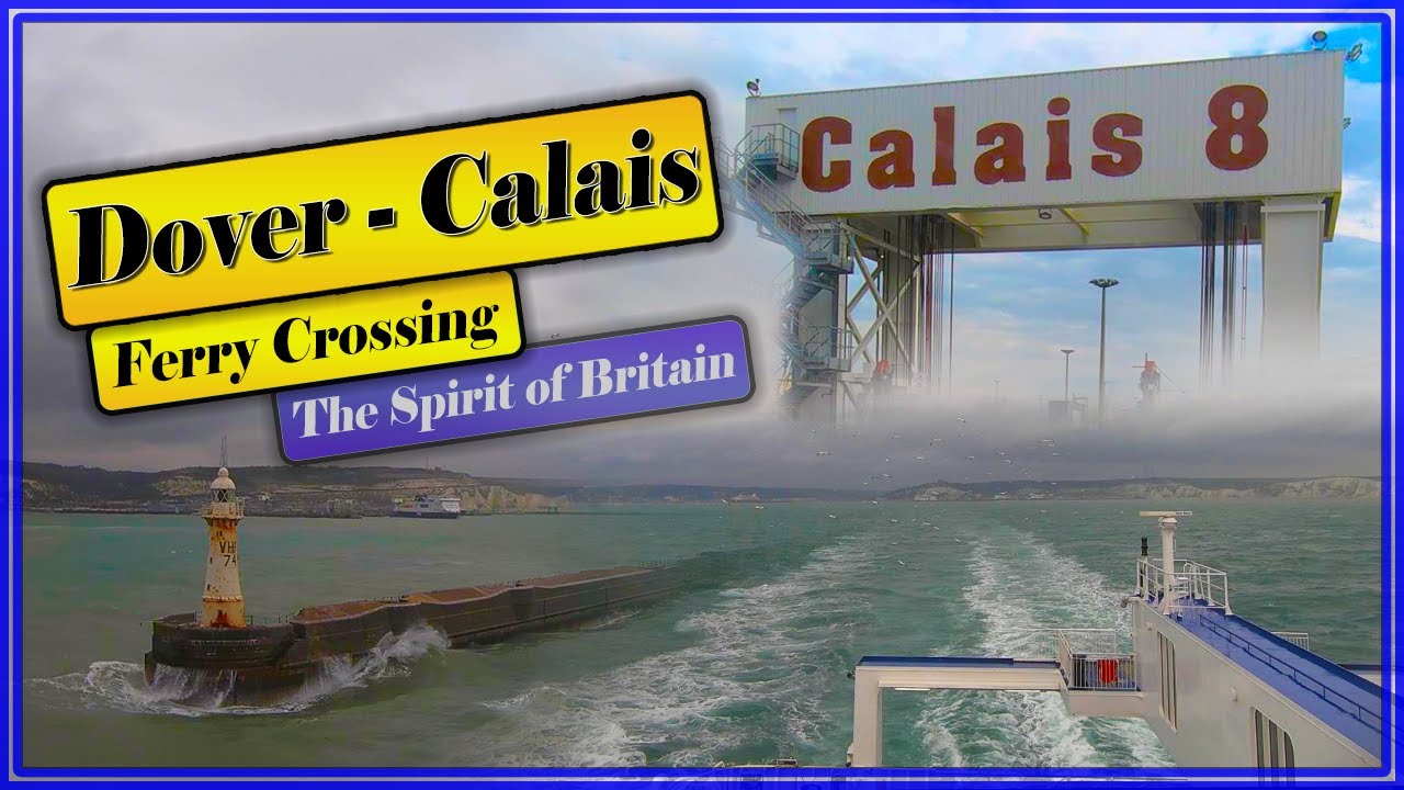 Dover to Calais Ferry crossing - The spirit of Britain - P&O Ferries